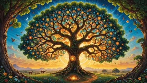 L'arbre de vie : symbole de force et de connexion éternelle