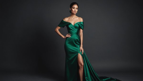 Découvrez la robe vert émeraude : élégance et audace à adopter